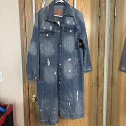 Women’s Long Jean Jacket 