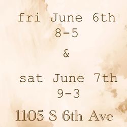 Multi family garage sale