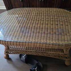 Table W Glass Top. As Shown. New