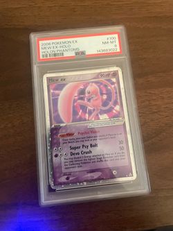 Mew Ex Holon Phantoms 100/110 PSA 8