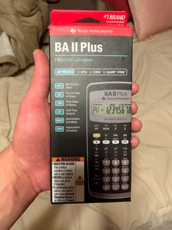 Texas Instruments BA II Plus Financial Calculator