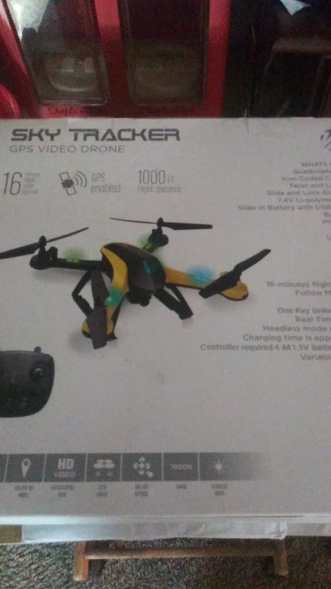 Skytracker GPS video drone