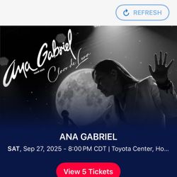 Ana Gabriel Tickets 