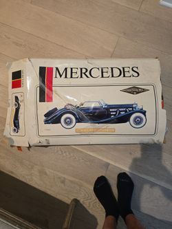 Rare Vintage Pocher 1/8 Mercedes-Benz 500K-AK Cabriolet Model Kit (K74)
