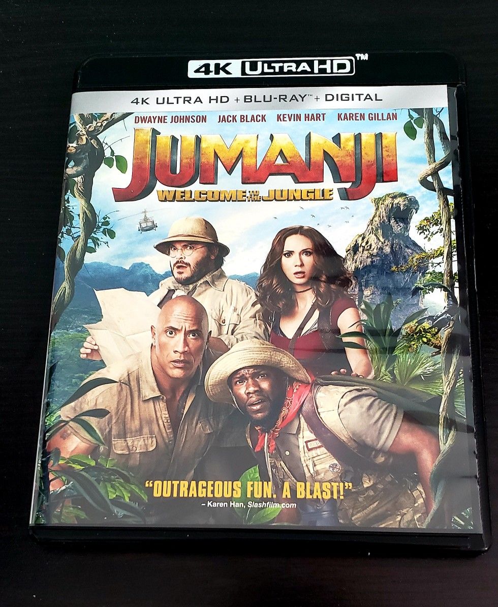 JUMANJI - 4K ULTRA HD + BLURAY + DIGITAL