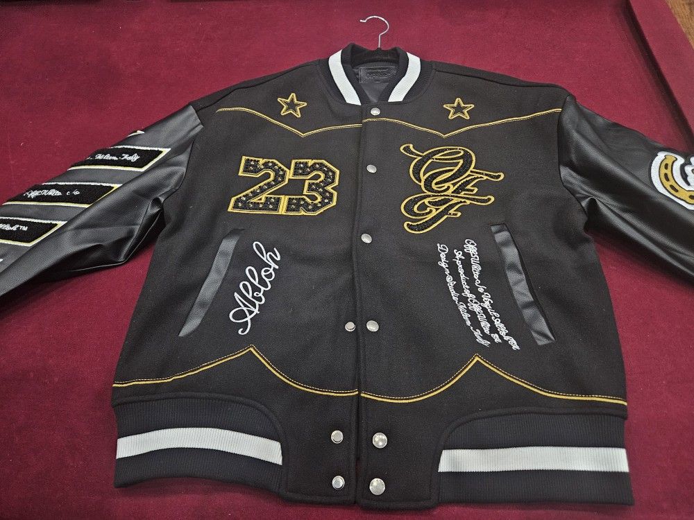 bling horsehoe varsity