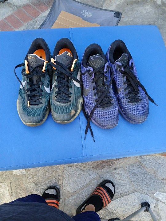 Nike Kobe 10s...both Are Men's Size 13s..both Pairs For $80 Cash Firm Picked Up Only..