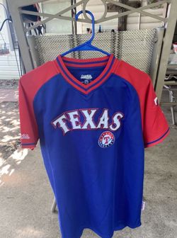 Texas Rangers Shirt Jersey Youth Xl Nice!! 