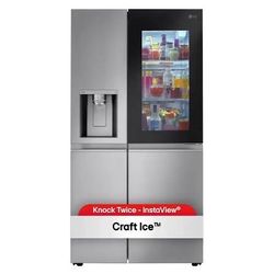 LG InstaView Craft Ice Side-by-Side Refrigerator