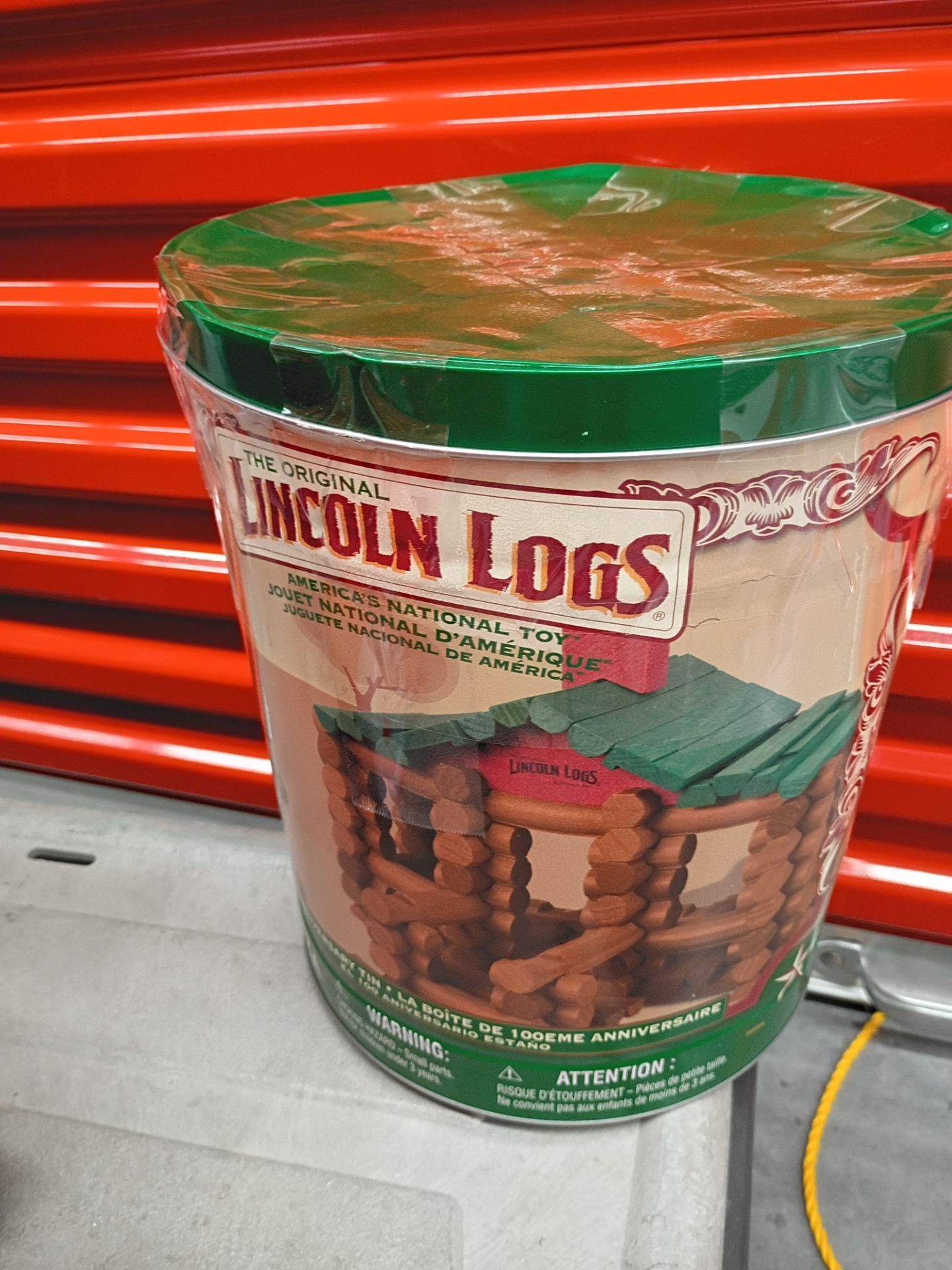 Lincoln logs brand new set