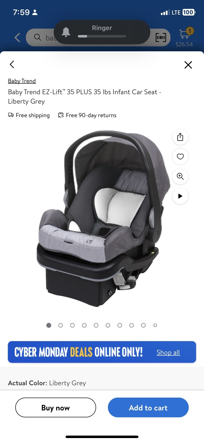 Baby Trend , Infant Car Seat