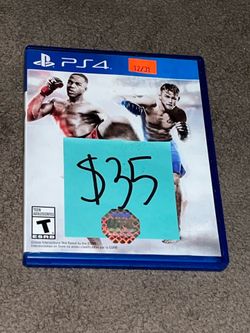 PlayStation PS4 PS5 UFC MMA Fighting video game