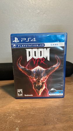 PS4 PlayStation ver game doom vfr