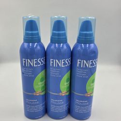 3PK Finesse Mousse Volumizing Mousse Extra Fullness Control  7 oz each
