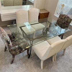 Glass Dining Table