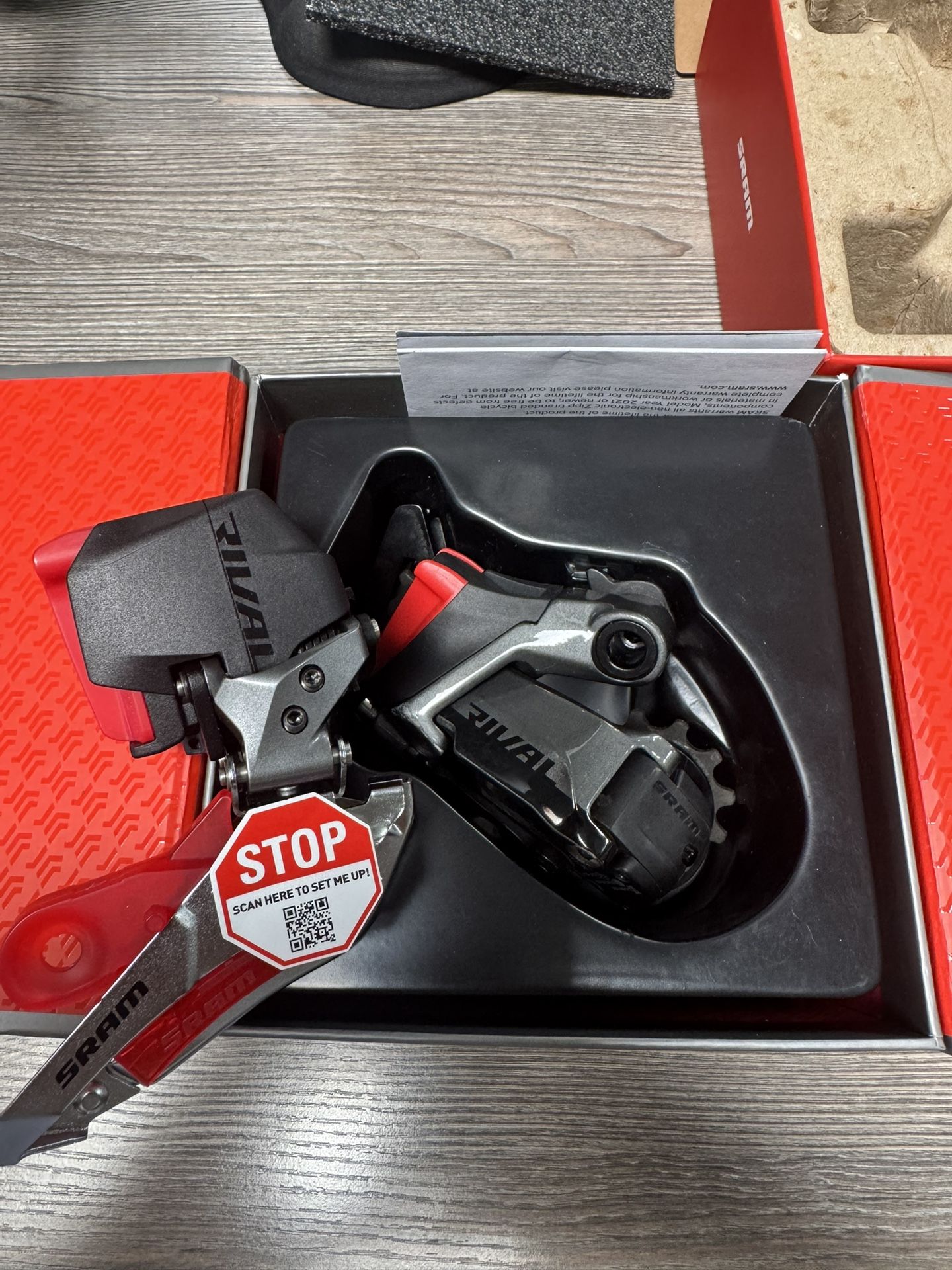 Sram Apex Axs Front Derailleur And Rear. 12 Speed.