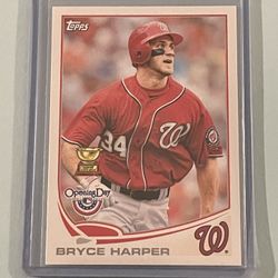 2013 Topps All Star Rookie Opening Day Bryce Harper RC #50, Washington Nationals