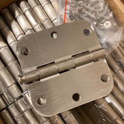 Pack of 12 Schlage Door Hinges – Complete Set w/ Screws – Fits 4 Doors 