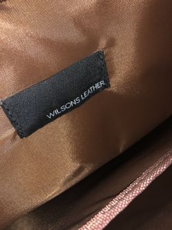 Wilson leather briefcase/laptop case