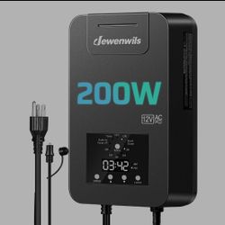 DEWENWILS 200W Low Voltage Landscape Transformer with Photocell Sensor & Timer, 120V AC to 12V/14V AC, Weatherproof Outdoor Landscape Lighting Transfo