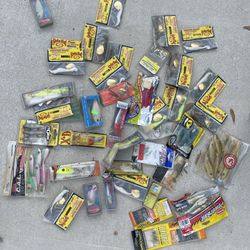 Lots Of Saltwater Lures New 