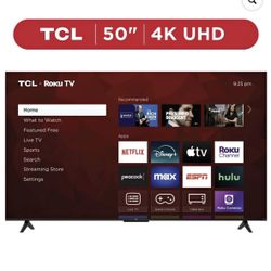 55inch.  TCL ROKU TV
