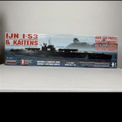 Lindbergh IJN   I-53 & Kaitens Model Submarine 