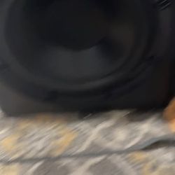 Digital Audio Black Subwoofer Speaker