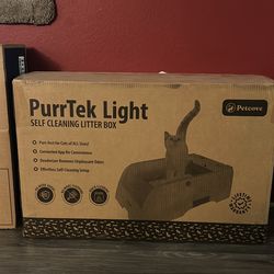 Purrtek self cleaning litter box