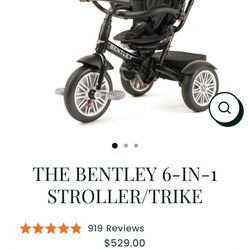 Bentley stroller/tricycle 