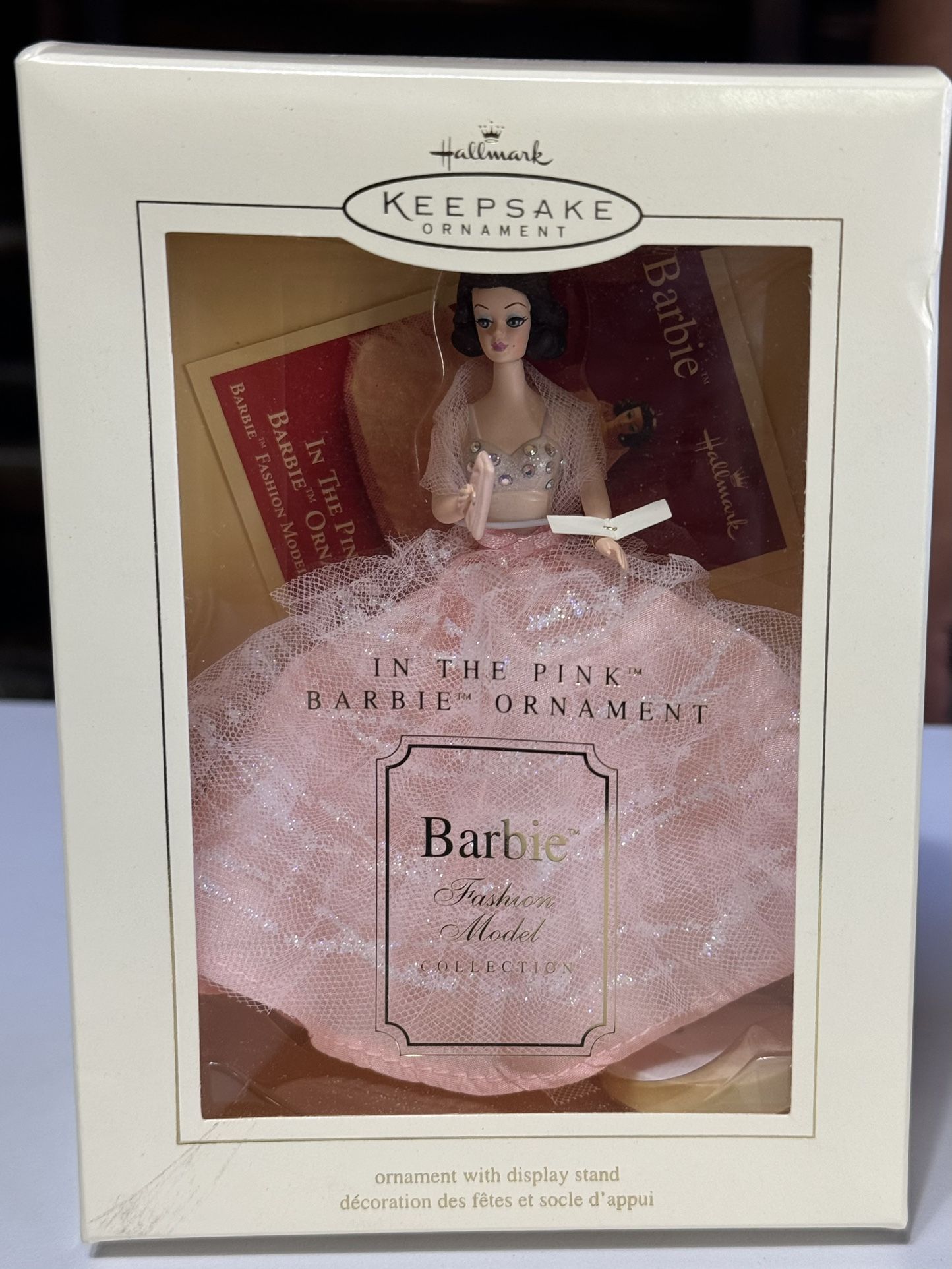 Hallmark Keepsake Ornament In The Pink Barbie Ornamant Barbie Fashion Model Collection