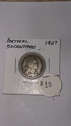 1927 Portugal 50 centavos