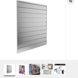 Proslat Aluminum Slatwall (Three Total) 4' X 4'