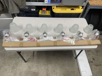 6 Light Wall Mount Fixture