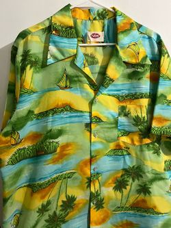 Pomare Vintage Hawaiian Aloha Shirt