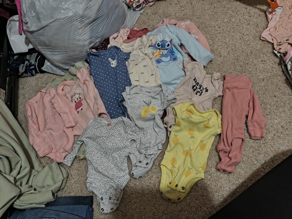 Newborn -0/3mo Baby Girl Clothes