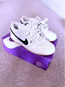 Nike SB Dunk Low Pro – White/Black-White (Size 9)