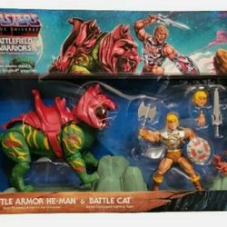 Masters of the Universe He-man Origins Battlefield Warriors Action Figures