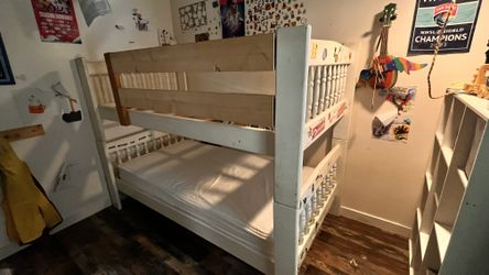 Free Wood Twin Bunk Bed