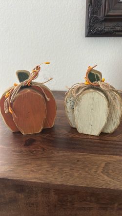 Fall decor- wooden