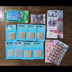 Birthday party supplies, gifts