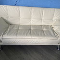 Leather Serta Futon Sofa