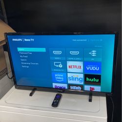 32” Phillips Roku Tv