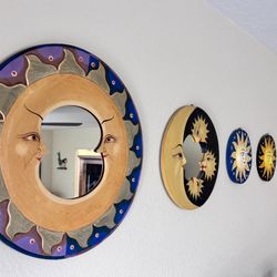 Vintage Style Celestial Wall Art Set Of 8