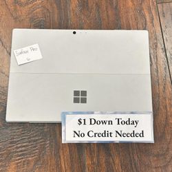 Microsoft Surface Pro 6 12.3 Inch Tablet Laptop Core I5 / 8GB / 128GB SSD - PAYMENTS AVAILABLE With $1 DOWN - NO CREDIT NEEDED