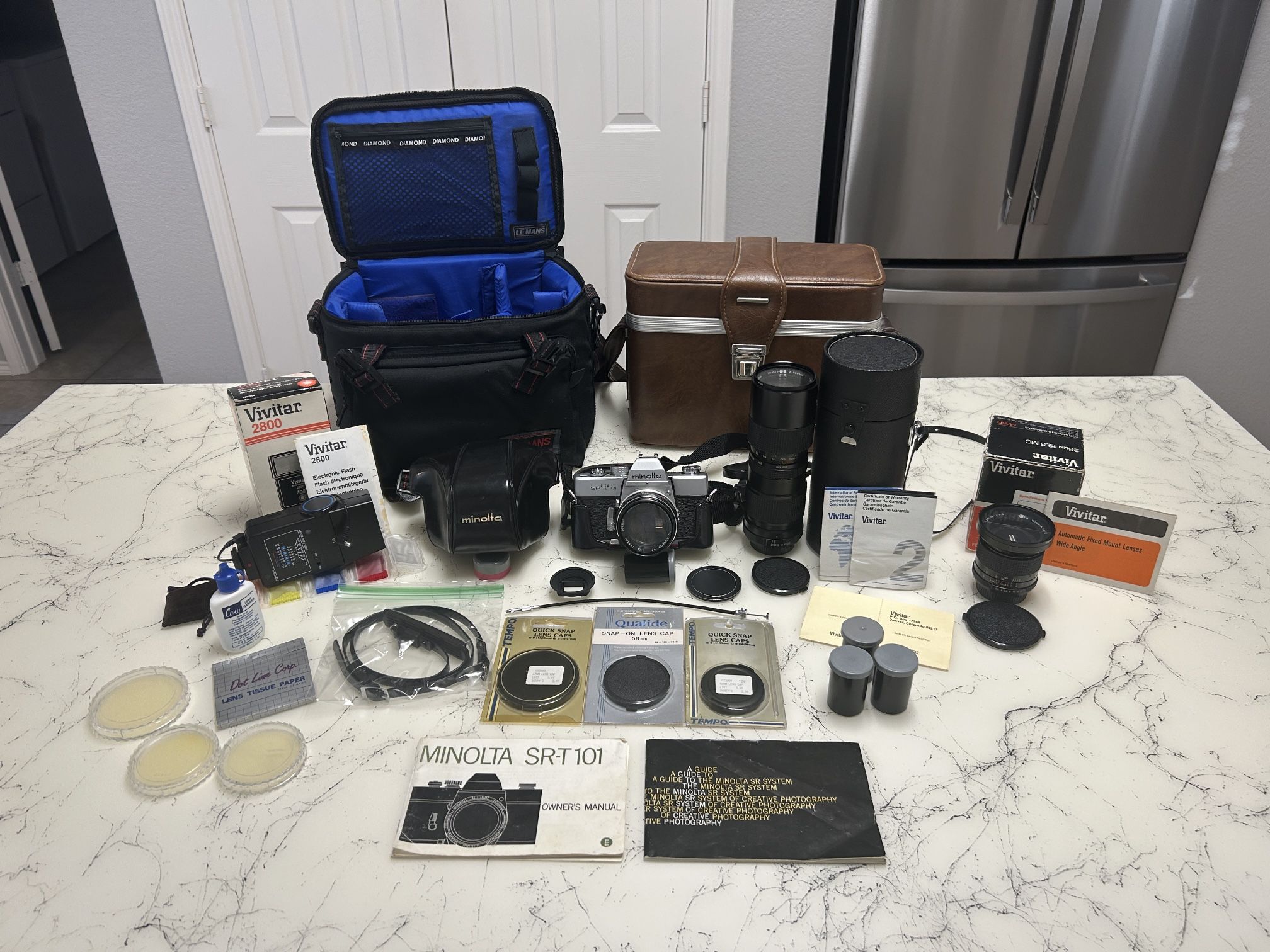 Complete 35mm Camera Set