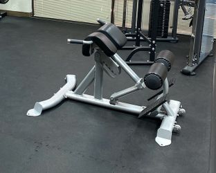 NEW-Back Extension Bench  - Premium Upholstery Lower Back, Roman Chair