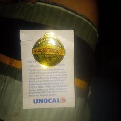 Dodgers vs Yankees 1955 1st World Championship Ebbets Field Unocal 76 Pin