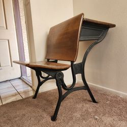 Antique School Desk