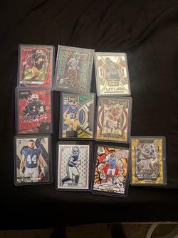 Rookie football card lot